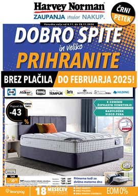 Harvey Norman katalog Dobro spite in veliko prihranite