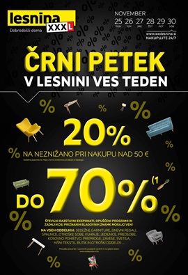 Lesnina katalog Črni petek 2024