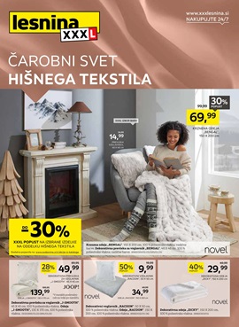 Lesnina katalog Hišni tekstil do 23.11.