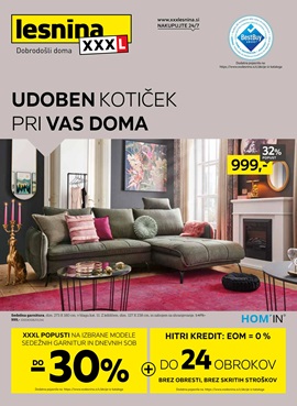 Lesnina katalog Udoben kotiček pri vas doma do 23.11.