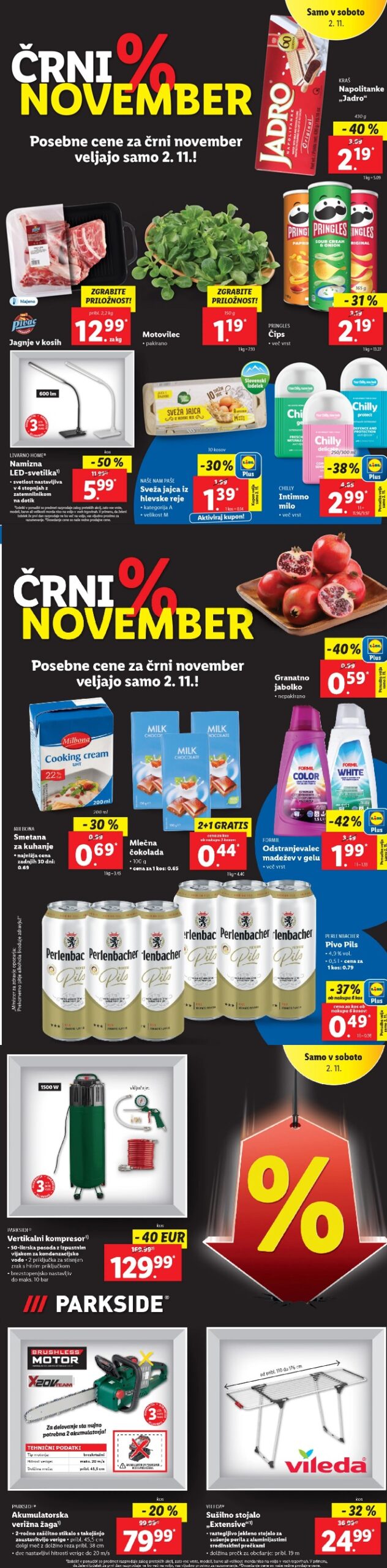 Lidl super sobota 2.11.