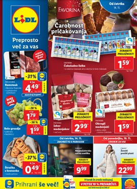 Lidl katalog živila do 24.11.