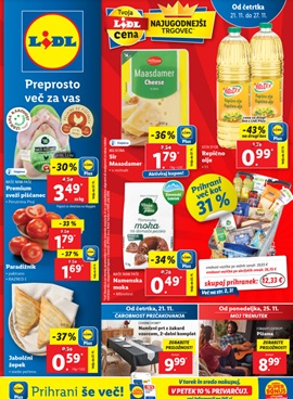 Lidl katalog živila do 27.11.