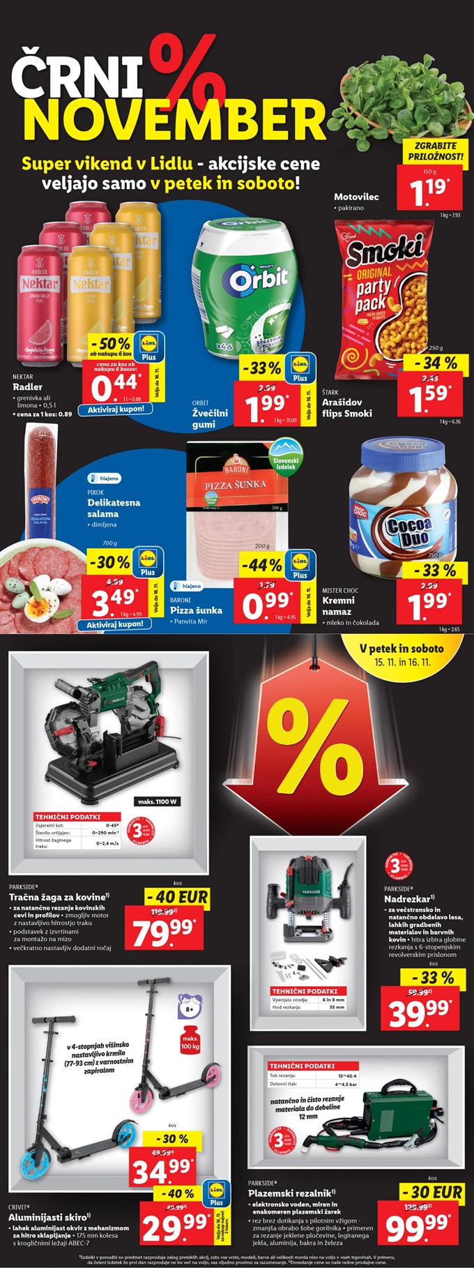 Lidl vikend akcija do 16.11.