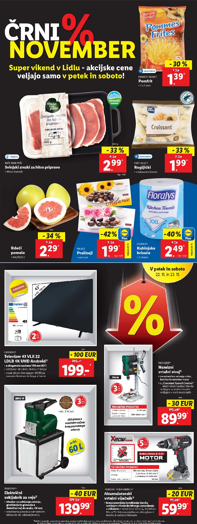 Lidl vikend akcija do 23.11.