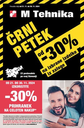 Mercator katalog tehnika Črni petek 2024