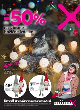 Momax katalog Do -50% na izbrane božične izdelke