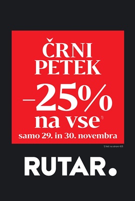 Rutar katalog Črni petek 2024