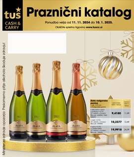 Tuš katalog Prazniki 2024