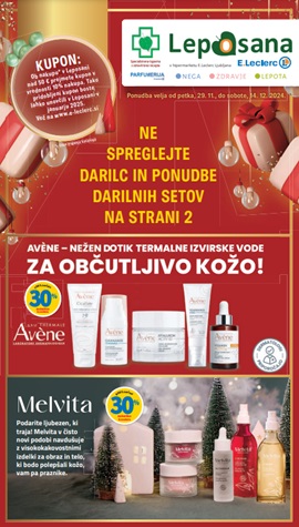 E Leclerc katalog Leposana do 14.12.