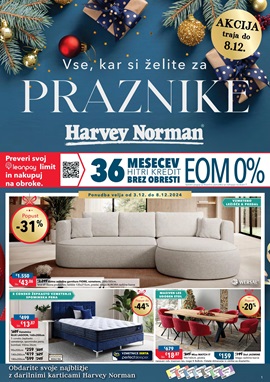 Harvey Norman katalog Vse kar si želite za praznike