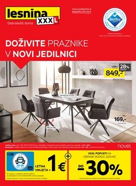 Lesnina katalog Doživite praznike v novi jedilnici