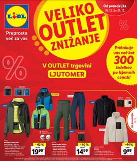 Lidl katalog Outlet Ljutomer