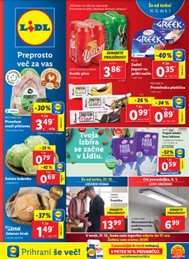 Lidl katalog živila do 8.1.