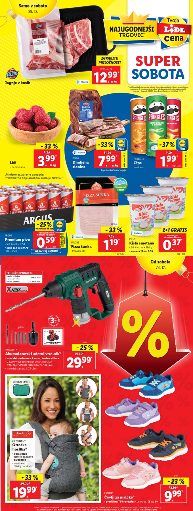 Lidl super sobota do 28.12.