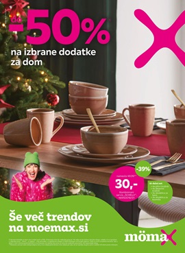 Momax katalog -50% na izbrane dodatke za dom