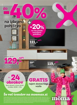 Momax katalog Do -40% na izbrano pohištvo