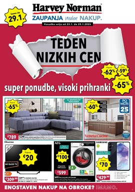 Harvey Norman katalog Teden nizkih cen