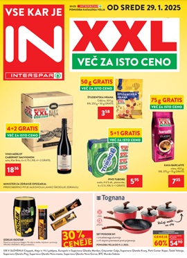 Interspar katalog XXL Več za isto ceno