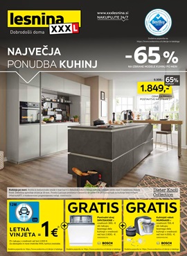 Lesnina katalog Največja ponudba kuhinj do 30.1.