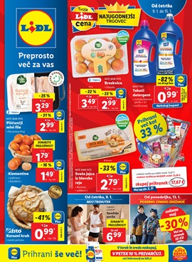 Lidl katalog živila do 15.1.