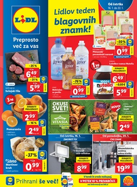 Lidl katalog živila do 22.1.