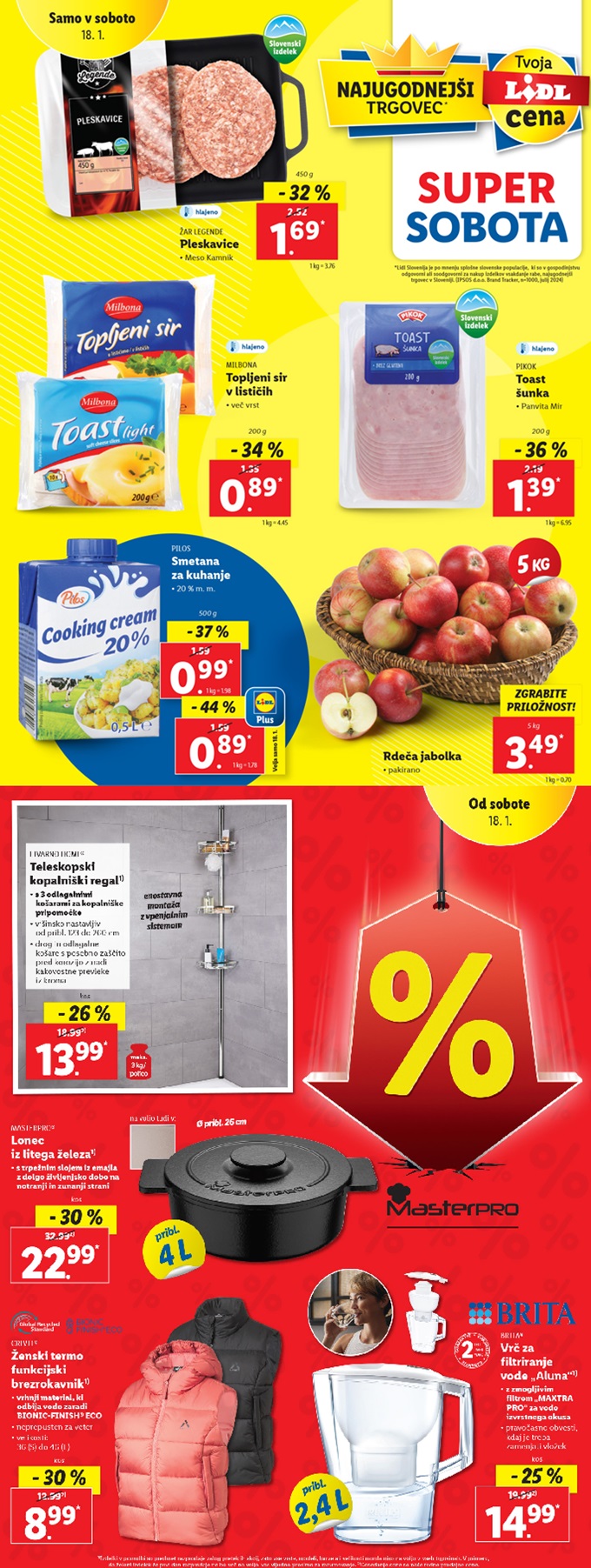 Lidl super sobota 18.1.