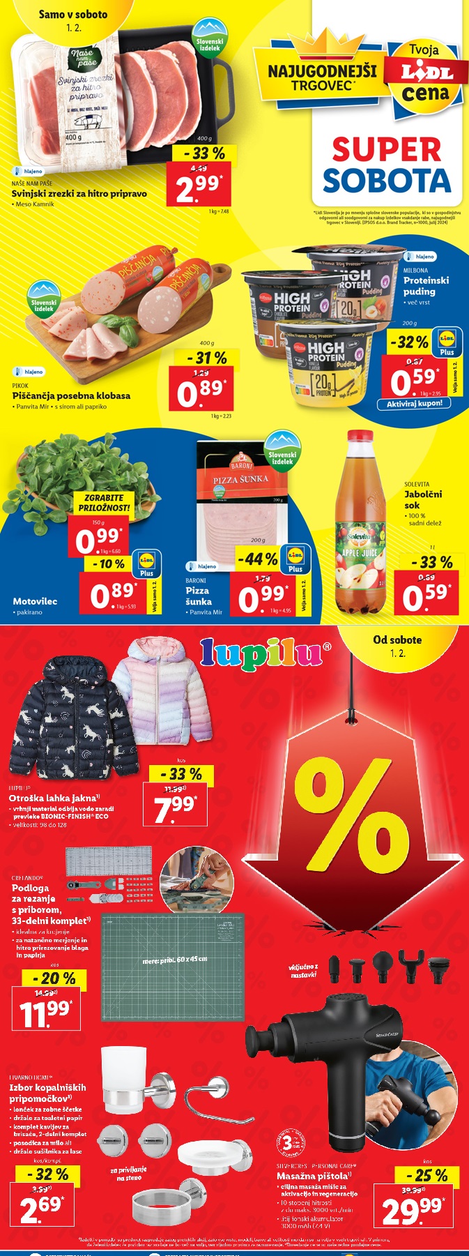 Lidl super sobota 1.2.