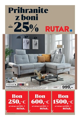 Rutar katalog Prihranite z boni do -25%