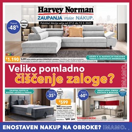 Harvey Norman katalog Veliko pomladno čiščenje zaloge