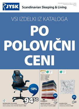 JYSK katalog Polovične cene do 11.2.