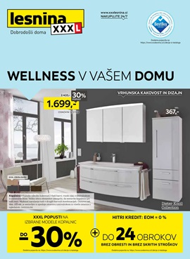 Lesnina katalog Wellness v vašem domu februar