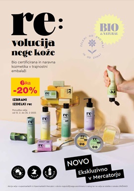 Mercator katalog Re:volucija nege kože