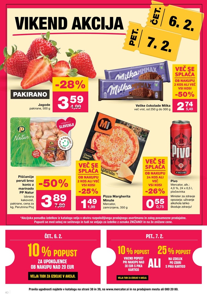 Mercator vikend akcija do 7.2.