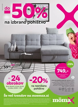 Momax katalog Do -50% na izbrano pohištvo