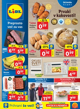 Lidl katalog živila do 19.3.