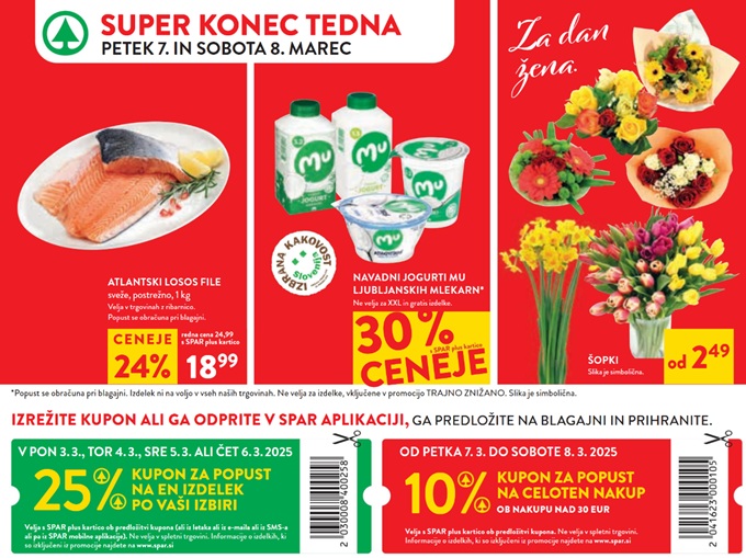 Spar in Interspar vikend akcija do 8.3.