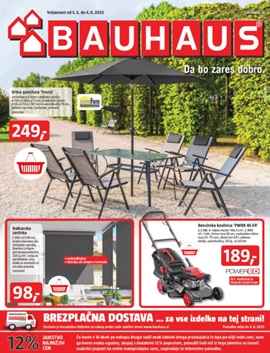 Bauhaus katalog maj 2025