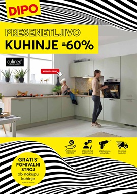 Dipo katalog Kuhinje do -60%