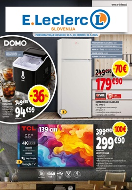 E Leclerc katalog Tehnika do 31.5.