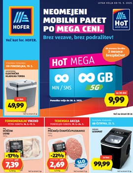 Hofer katalog od 15.5.