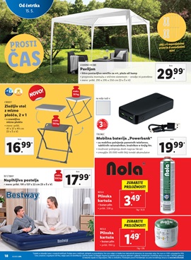 Lidl katalog neživila od 15.5.