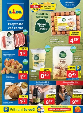 Lidl katalog živila do 4.6.