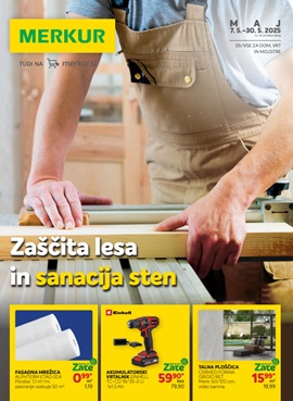 Merkur katalog Sanacija sten