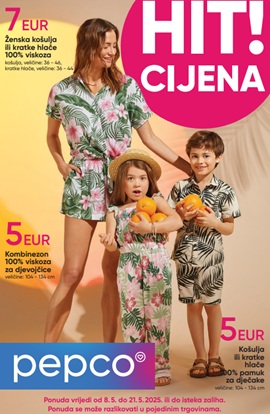 Pepco katalog Tropski vzorci