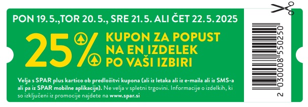 Spar kupon