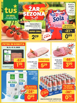 Tuš katalog do 20.5.