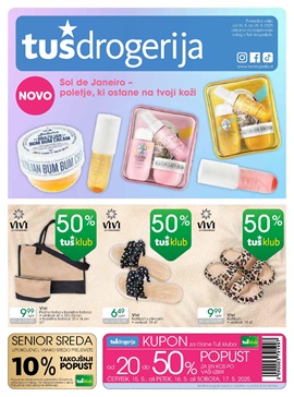 Tuš katalog drogerija do 31.5.