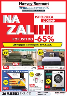 Harvey Norman katalog Na zalihi popusti do -65%