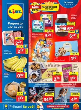 Lidl katalog živila do 18.6.